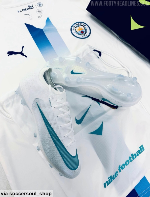 Weiß/Türkis: Nike Mercurial 2027-Fußballschuhe geleakt