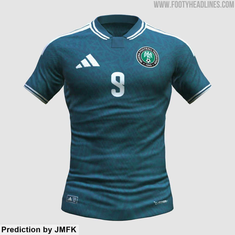 Exklusiv: Das Adidas-Trikot für Nigeria 2027 wird in dunklem Blaugrün erscheinen – Schluss mit Nike