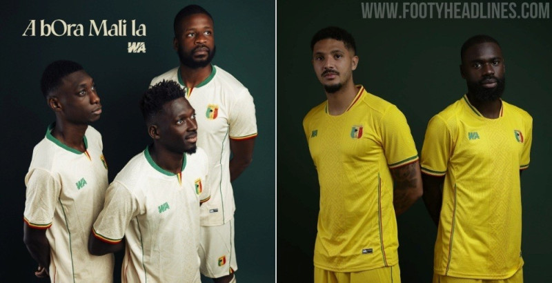 Mali 26–27 Heim- und Auswärtstrikots vorgestellt – zuerst bei WA Team Sport