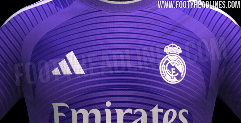 Exklusiv: Design des Real Madrid-Dritten Trikots 27–28 geleakt – Rückkehr zu Lila