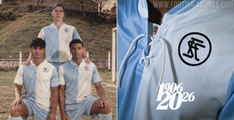 Atemberaubendes Trikot zum 120-jährigen Jubiläum von Spezia Calcio vorgestellt