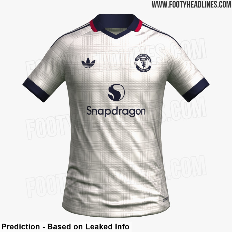 EXKLUSIV: Design des Auswärtstrikots von Manchester United für die Saison 27/28 geleakt