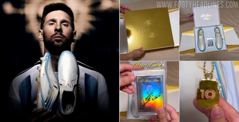 Extrem limitiert: Adidas bringt eine Messi-Abschieds-Geschenkbox „El Último Tango“ mit 215 Paaren heraus