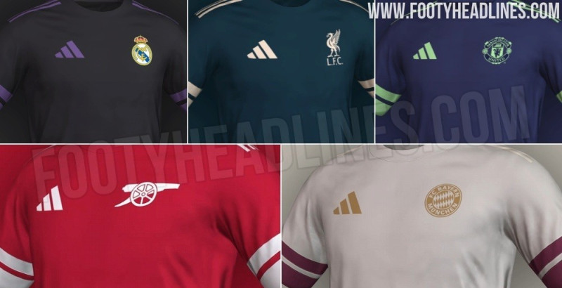 Exklusiv: Adidas-Trikots der Elite-Teams für die Saison 27-28 von Cheap-Fan geleakt