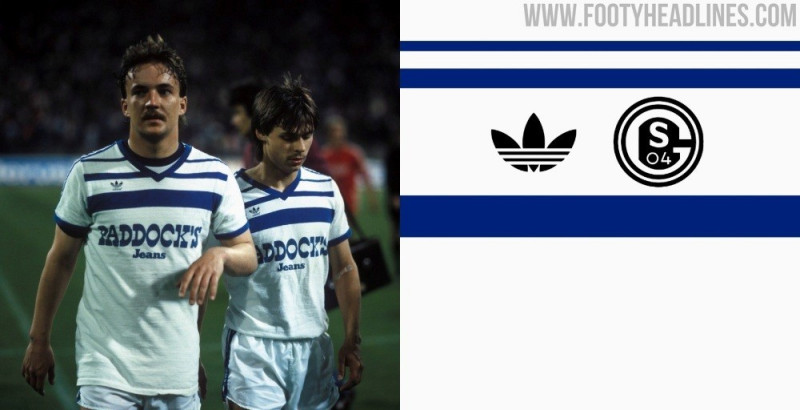 Schalkes Auswärtstrikot 27/28 soll vom legendären Trikot von 1983–85 inspiriert sein