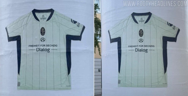 Das dritte Trikot 26–27 von 1860 München wurde über Straßenplakate in Giesing enthüllt
