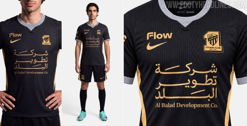 Das Al-Ittihad-dritte Trikot 26/27 wurde vorgestellt