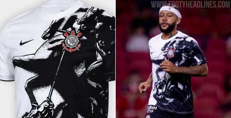 Spektakuläres Corinthians-Aufwärmtrikot für die Saison 26/27 mit dem Heiligen-Georgs-Motiv vorgestellt