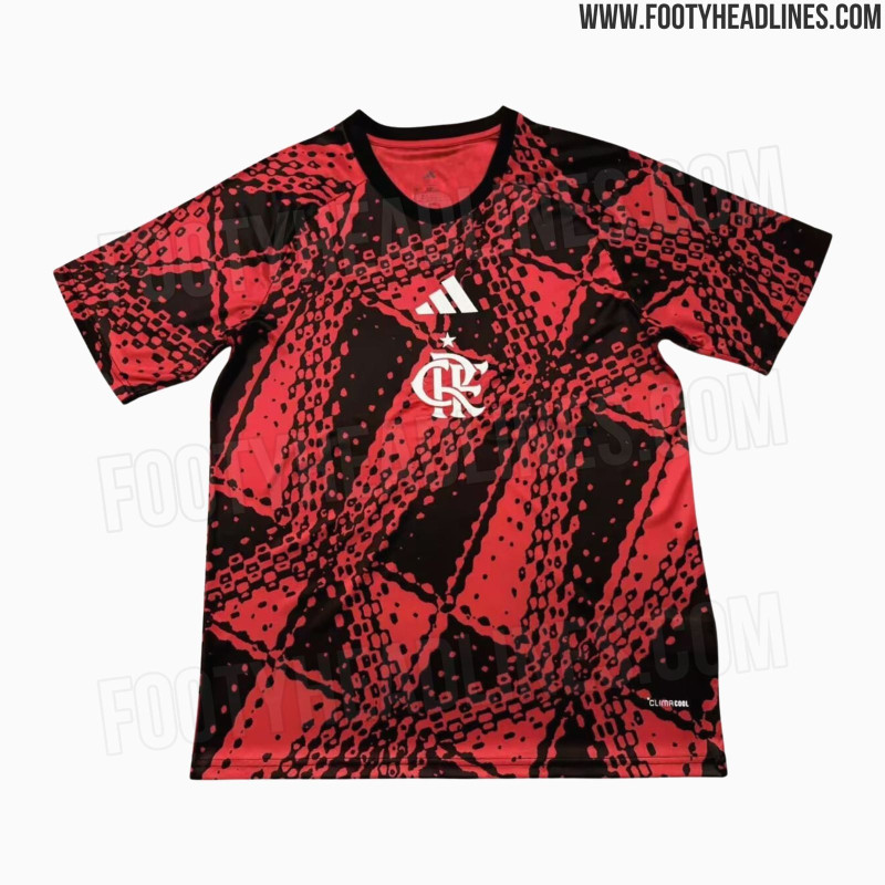 Auffälliges Flamengo-Aufwärmtrikot für die Saison 26/27 geleakt