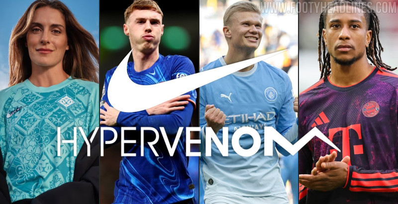 Exklusiv: Haaland, Palmer, Olise und Putellas werden die Hauptgesichter des Nike Hypervenom 2027