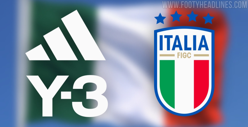 Exklusiv: Adidas bringt 2027 das Y-3-dritte Trikot für Italien von Yamamoto auf den Markt
