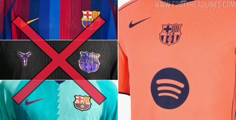 Barcelona muss wegen Trikotkonflikts gegen PSG das orangefarbene Trikot der Saison 25/26 tragen