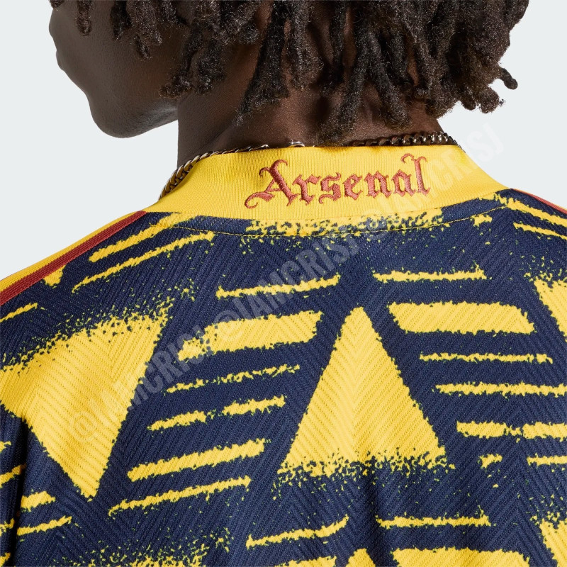 Erster Einblick: Adidas Arsenal „Bruised Banana“ Retro-Lifestyle-Trikot geleakt