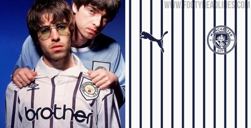 Exklusiv: Das Auswärtstrikot von Manchester City für die Saison 27–28 ist eine Hommage an die legendären Nadelstreifen der 90er Jahre