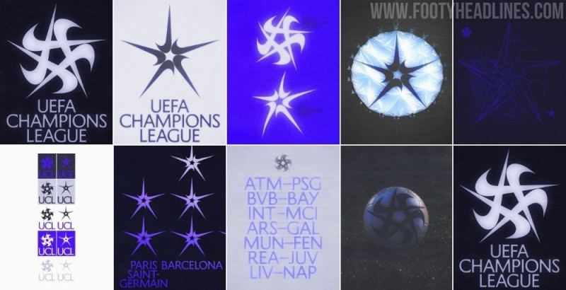 Nike UEFA Champions League 27-28 – Konzept für die visuelle Identität