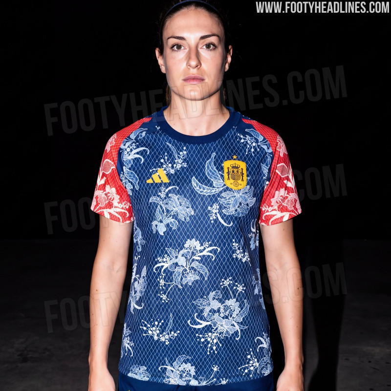 Aufwärmtrikot der spanischen Frauen-WM 2027 geleakt