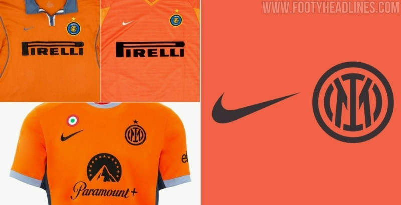 Exklusiv: Das dritte Trikot von Inter Mailand für die Saison 27-28 kehrt zu Orange zurück