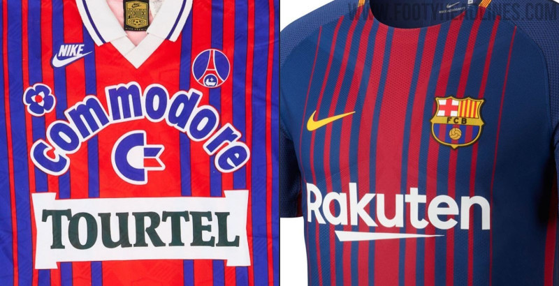 PSG bringt das berühmte Farbverlaufsdesign von 1993/94 für das Lifestyle-Trikot der Saison 27/28 zurück