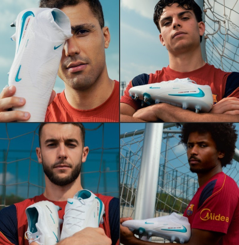 Nike präsentiert vor dem El Clásico Fußballschuhe mit individuellen Botschaften für Barcelona