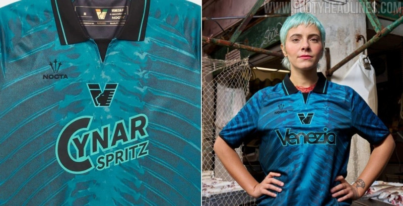 Ausgefallenes „Fish Bones“-Design: Das vierte Trikot von Venezia für die Saison 26–27 ist da