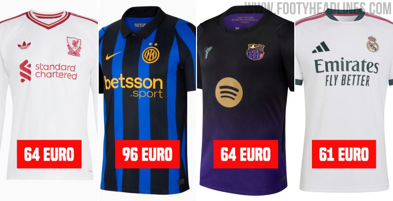 Satte 40 % Rabatt auf 40 Trikots der Saison 26/27: Barcelona, Real Madrid, Liverpool und mehr