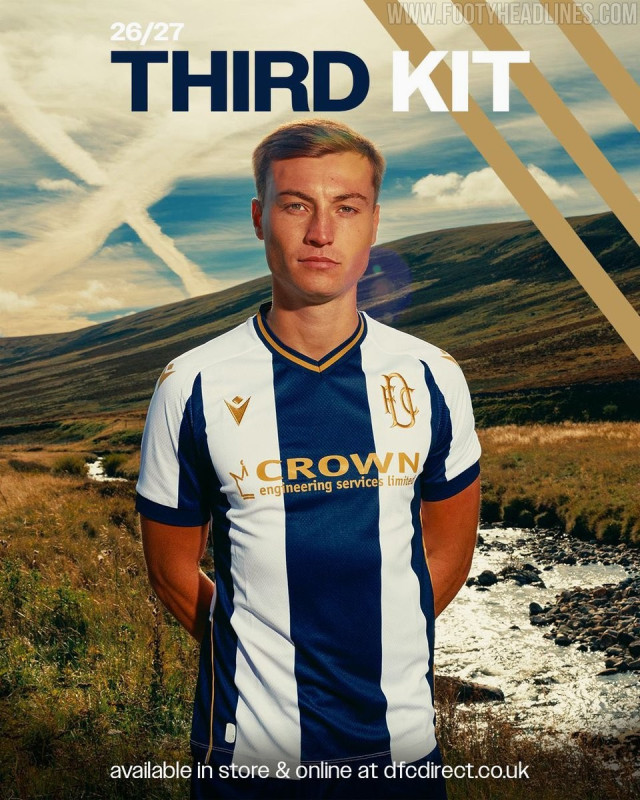 Dundee FC 26-27: Drittes Trikot veröffentlicht – Hommage an C.F. Monterrey