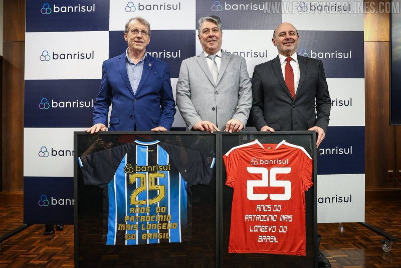 Verbot von Glücksspiel-Sponsoren: Banrisul kehrt als Haupt-Trikotsponsor für Grêmio und Internacional zurück