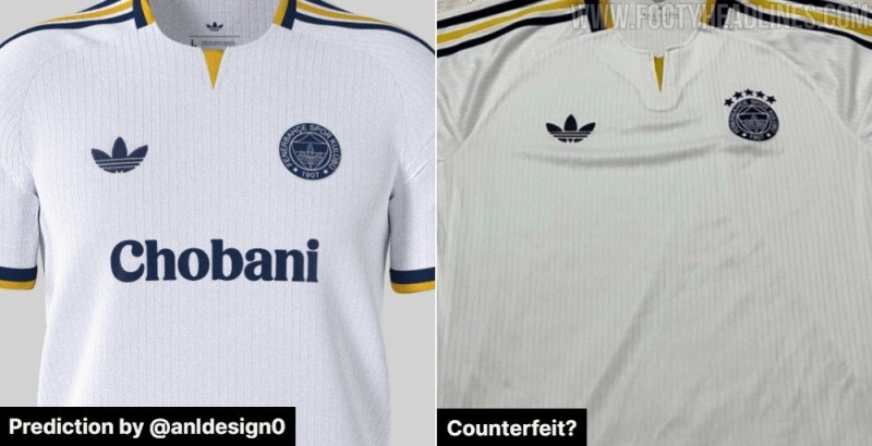 Design des Fenerbahçe-Auswärtstrikots 27–28 geleakt