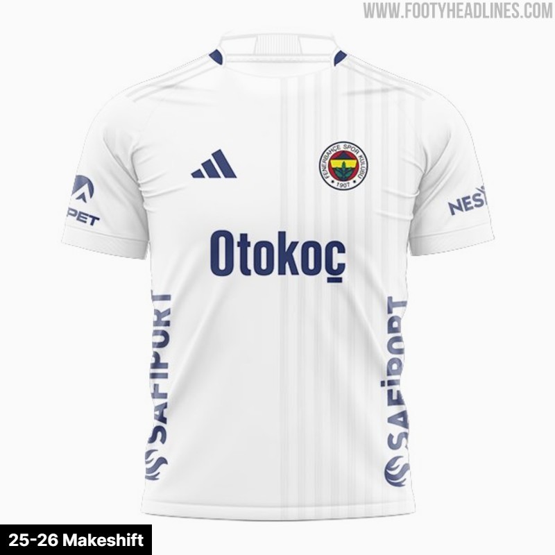 Nur ein Platzhalter? Provisorisches viertes Trikot von Fenerbahçe für die Saison 26/27 geleakt