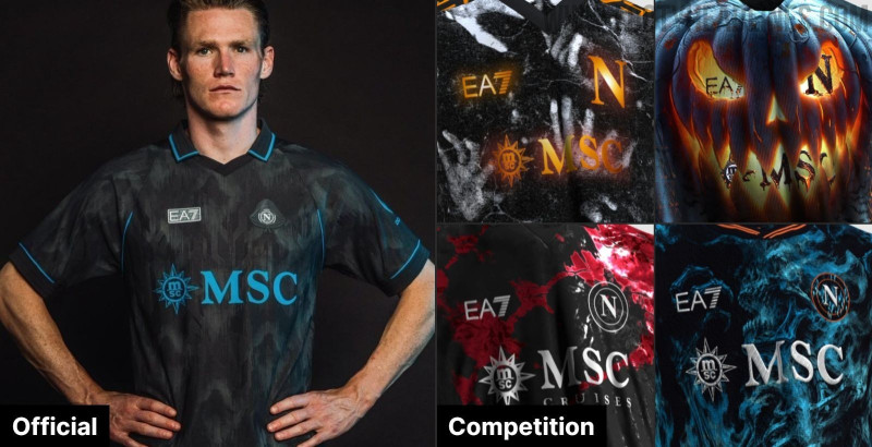 Inoffizieller Halloween-Trikot-Wettbewerb für den SSC Neapel gestartet