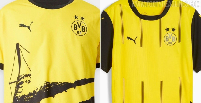 Sponsorlose BVB-Trikots: Alte Borussia-Dortmund-Trikots werden ohne 1&1-Logo verkauft