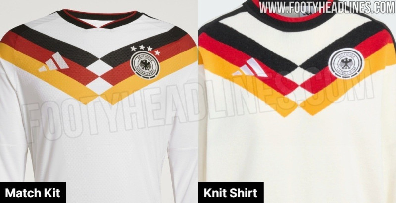 Exklusiv: Adidas Deutschland 2026 Langarm-Stricktrikot geleakt
