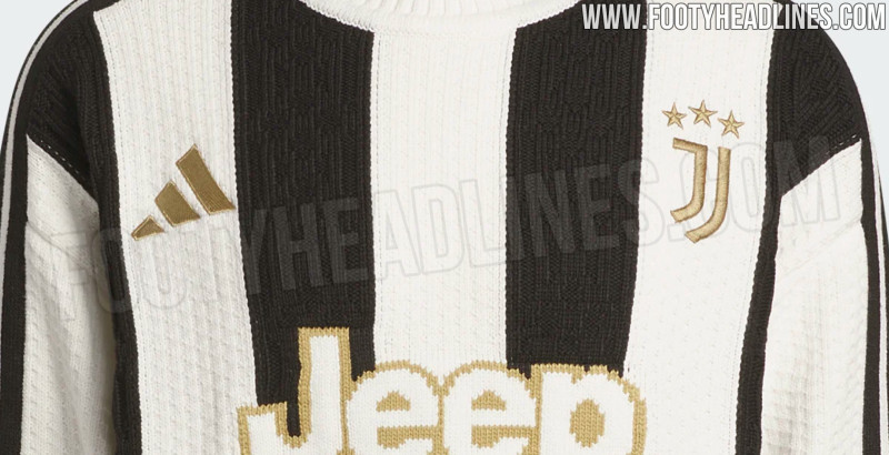 Exklusiv: Adidas Juventus 2026 Langarm-Strick-Trikot geleakt