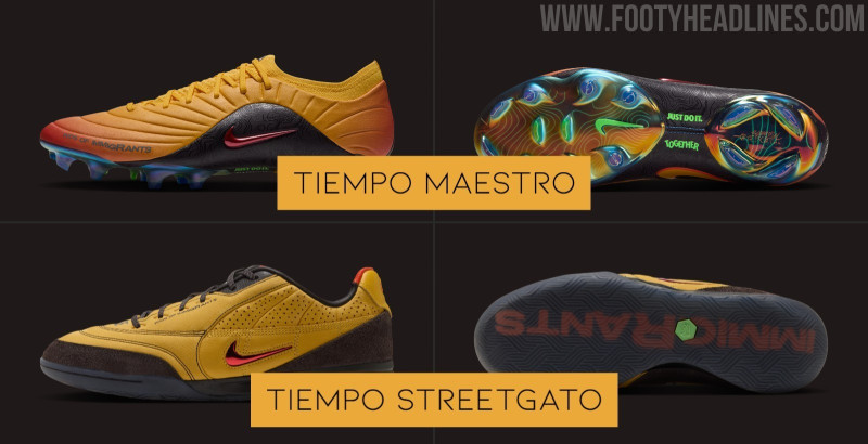 Nike x Kids of Immigrants Tiempo „Sundial“ 26–27-Fußballschuhe geleakt